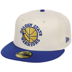 Golden State Warriors NBA Chrome OTC New Era 59FIFTY (Chrome/Royal)