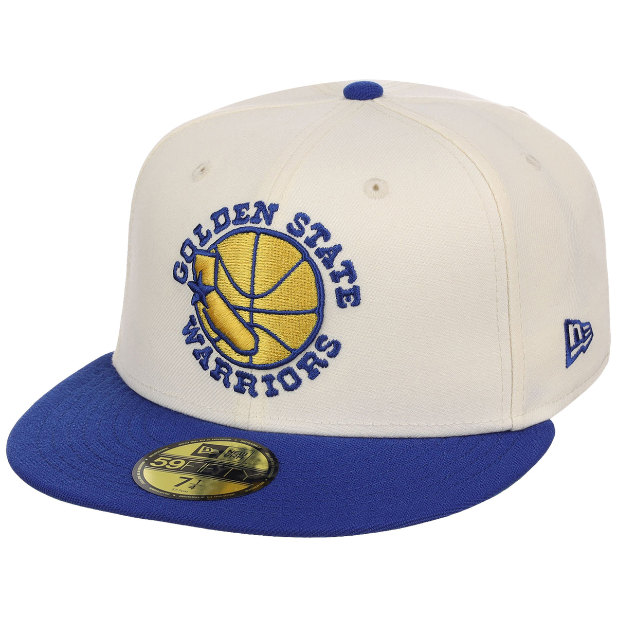 Golden State Warriors NBA Chrome OTC New Era 59FIFTY (Chrome/Royal)