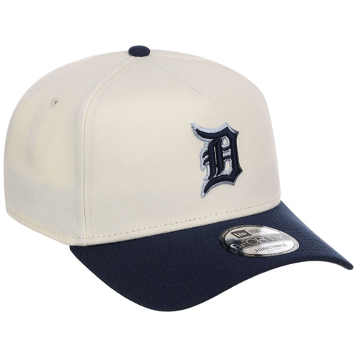 Detroit Tigers MLB Chrome x Navy FASHION CORE New Era 9FORTY A-Frame