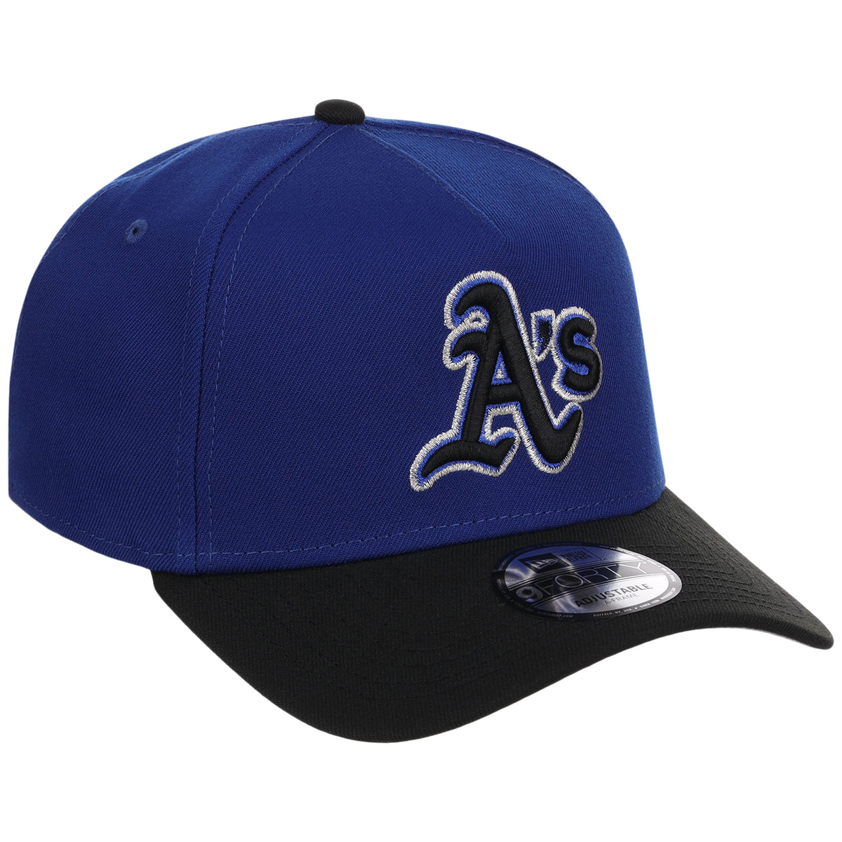 Oakland Athletics MLB Royal x Black FASHION CORE New Era 9FORTY A-Frame