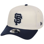 San Francisco Giants MLB Chrome x Navy FASHION CORE New Era 9FORTY A-Frame