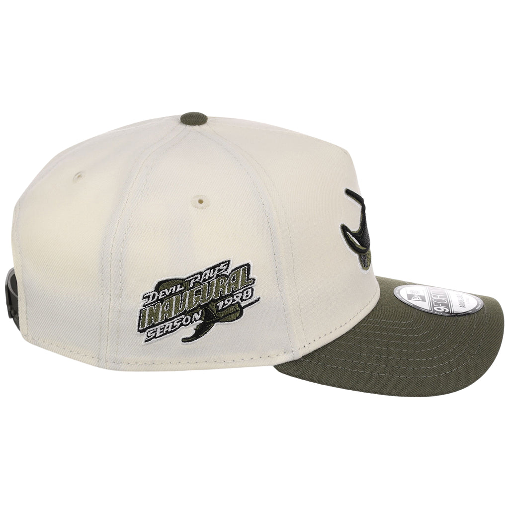 Tampa Bay Rays MLB Chrome Olive New Era 9FORTY