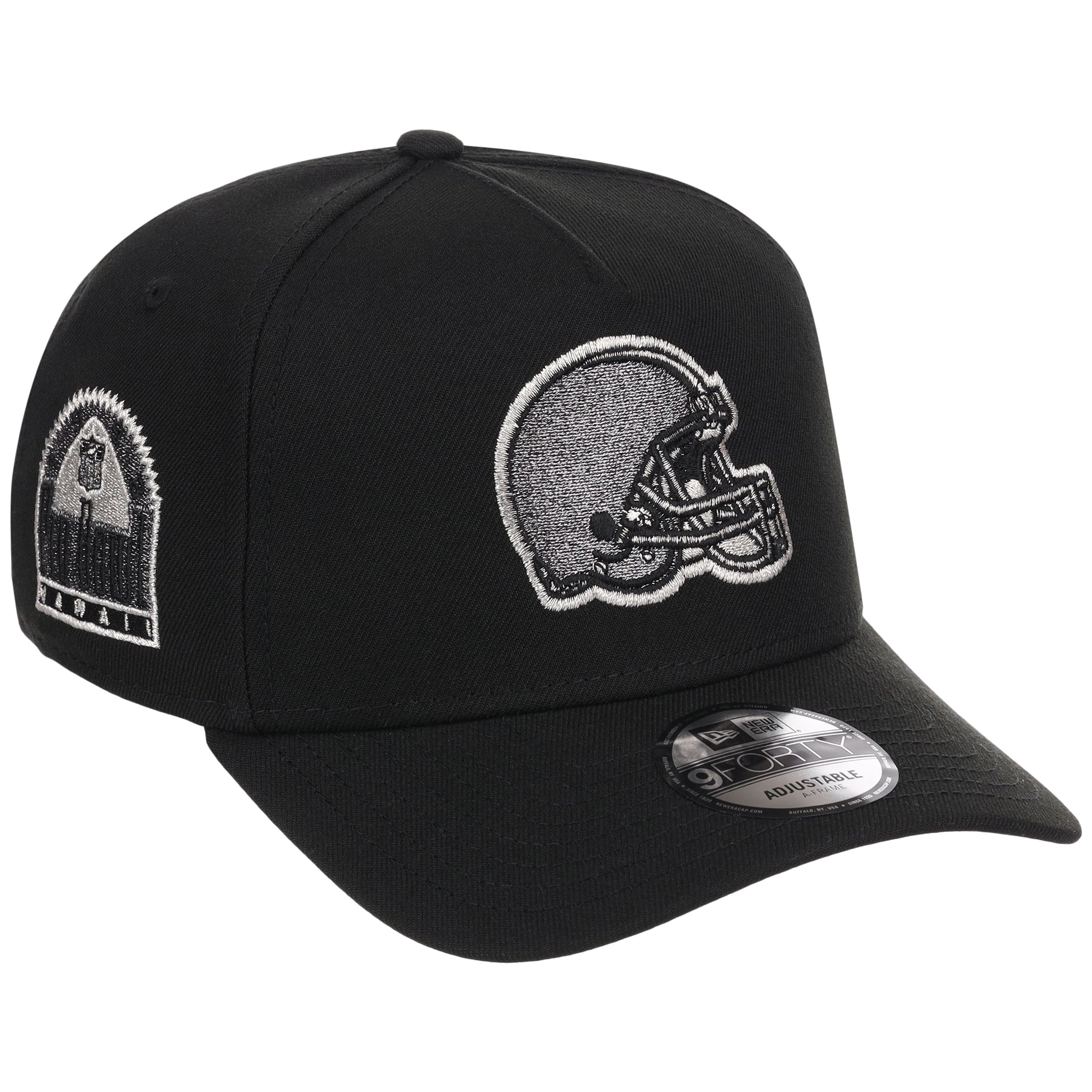 Cleveland Browns NFL Liquid Titanium New Era 9FORTY