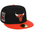 Chicago Bulls Chicago Sole New Era 59FIFTY (Black/Orange)