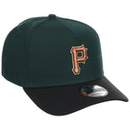 Pittsburgh Pirates MLB Dark Green x Black FASHION CORE New Era 9FORTY A-Frame