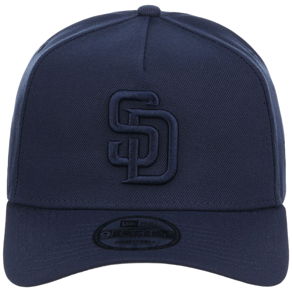 San Diego Padres MLB Navy FASHION CORE New Era 9FORTY A-Frame