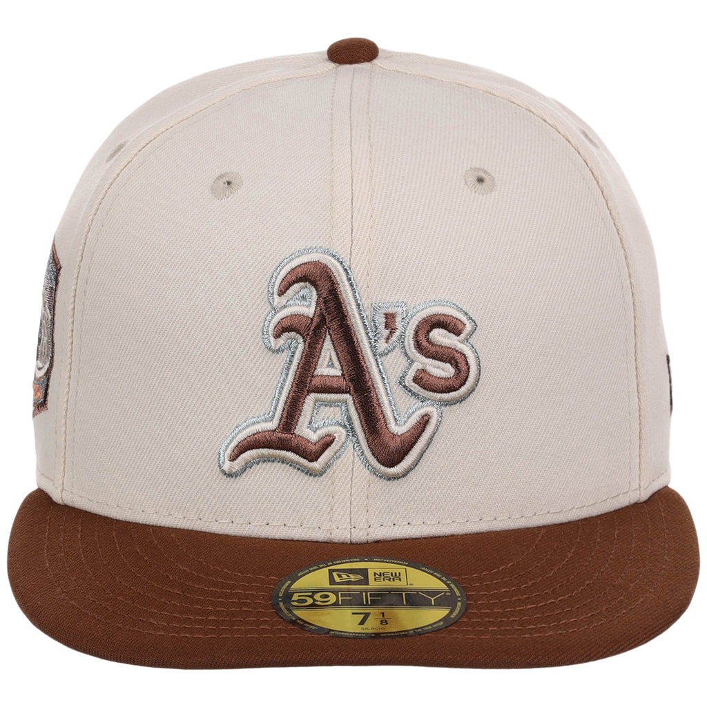 Oakland Athletics MLB Auburn Cream New Era 59FIFTY