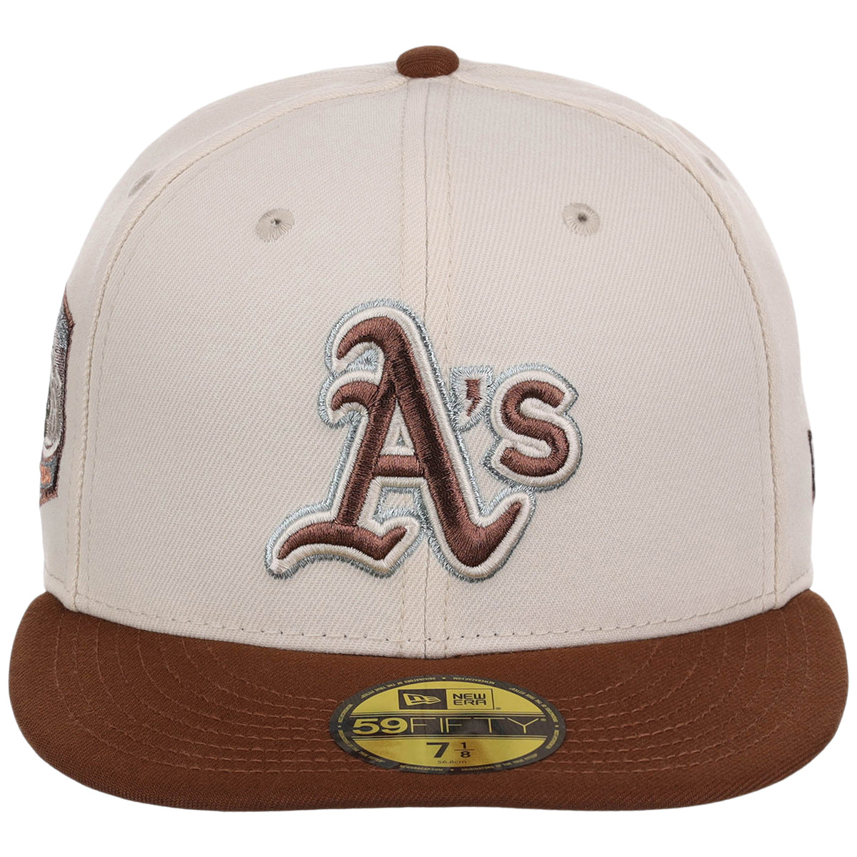 Oakland Athletics MLB Auburn Cream New Era 59FIFTY