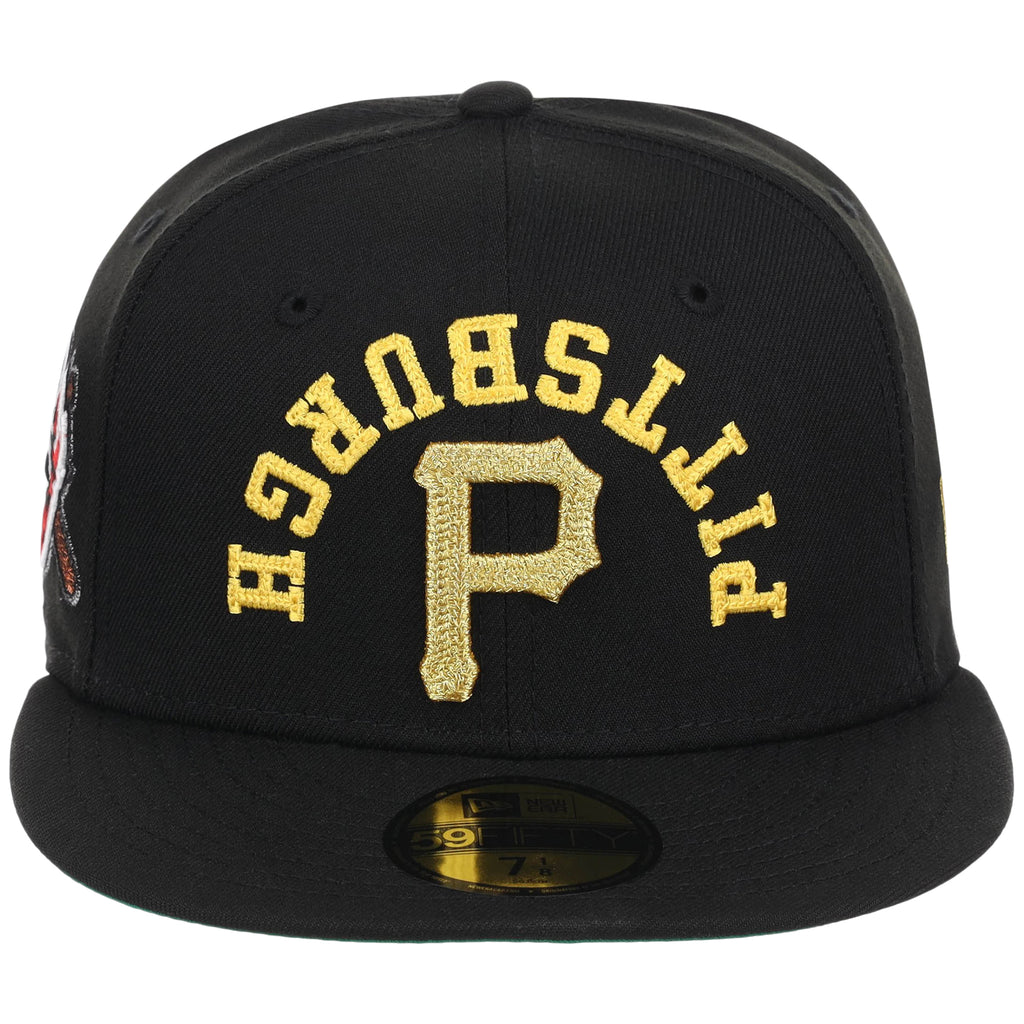 Pittsburgh Pirates MLB Flipmode 2.0 New Era 59FIFTY (Black/Black/Kelly Green)