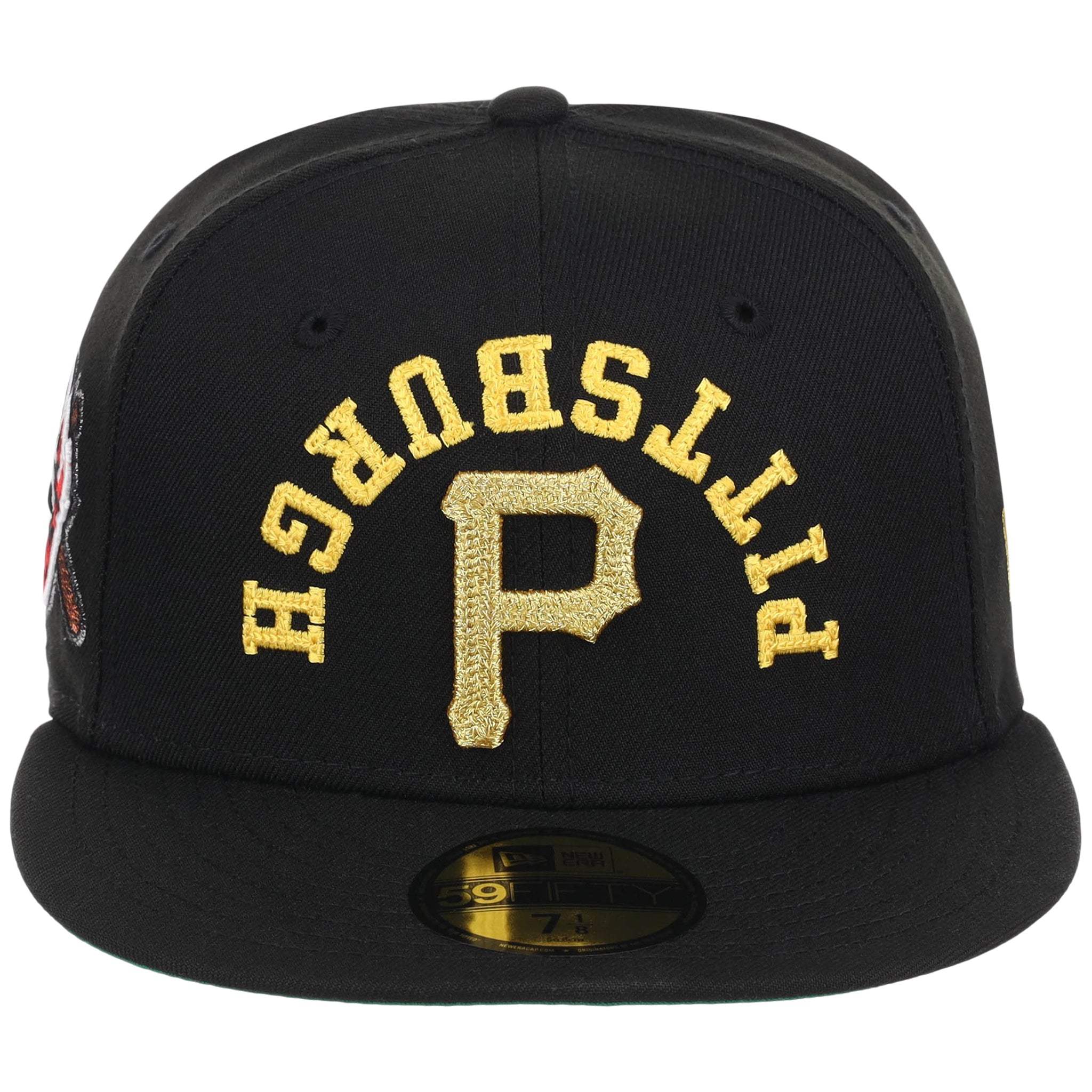 Pittsburgh Pirates MLB Flipmode 2.0 New Era 59FIFTY (Black/Black/Kelly Green)