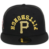 Pittsburgh Pirates MLB Flipmode 2.0 New Era 59FIFTY (Black/Black/Kelly Green)