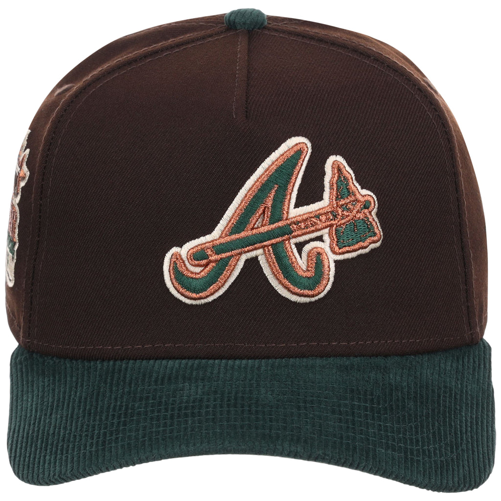 Atlanta Braves MLB Forest Ember New Era 9FORTY A-Frame
