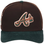 Atlanta Braves MLB Forest Ember New Era 9FORTY A-Frame