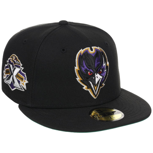Baltimore Ravens NFL Black Dome New Era 59FIFTY