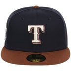 Texas Rangers MLB Navy Auburn New Era 59FIFTY