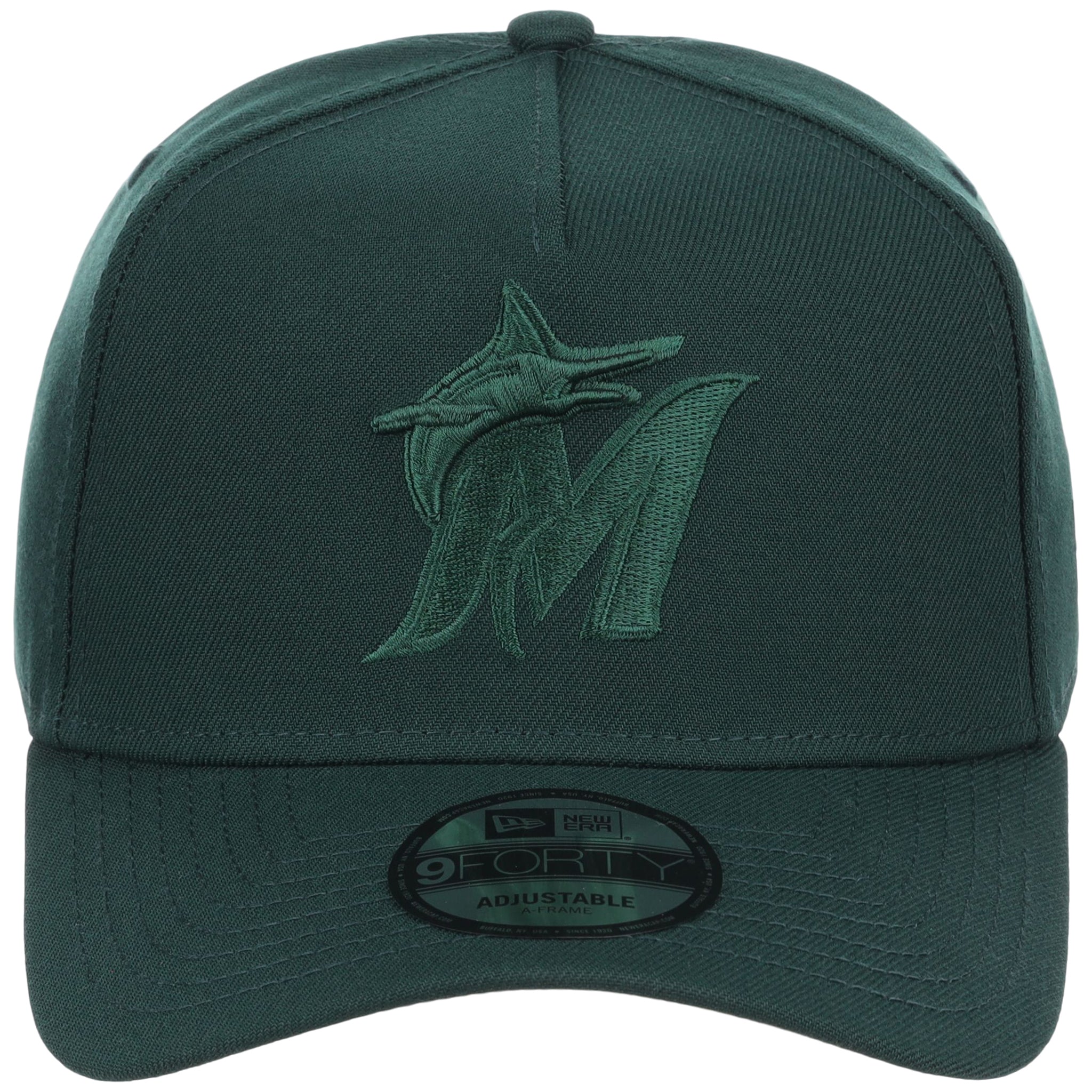 Miami Marlins MLB Dark Green FASHION CORE New Era 9FORTY A-Frame
