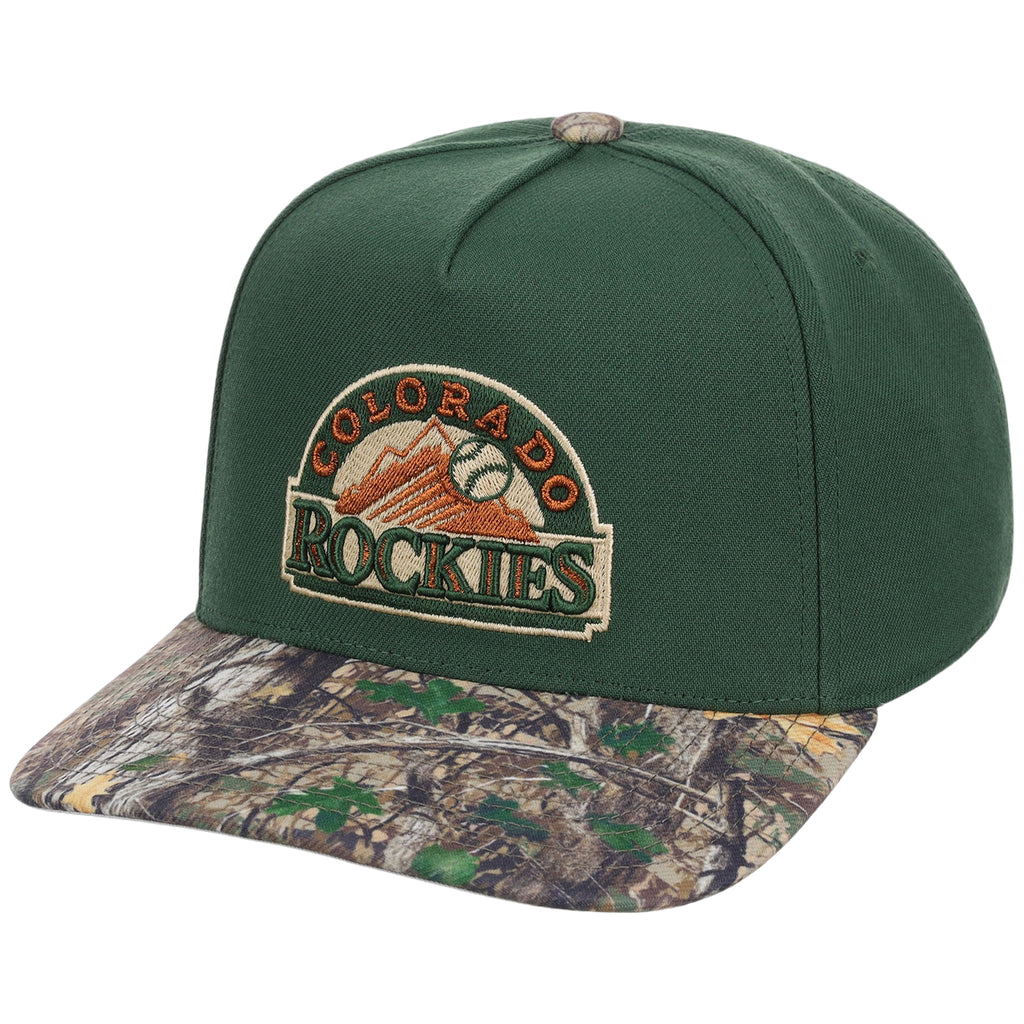 Colorado Rockies MLB Mitchell & Ness Copper Trees Pro Pinch