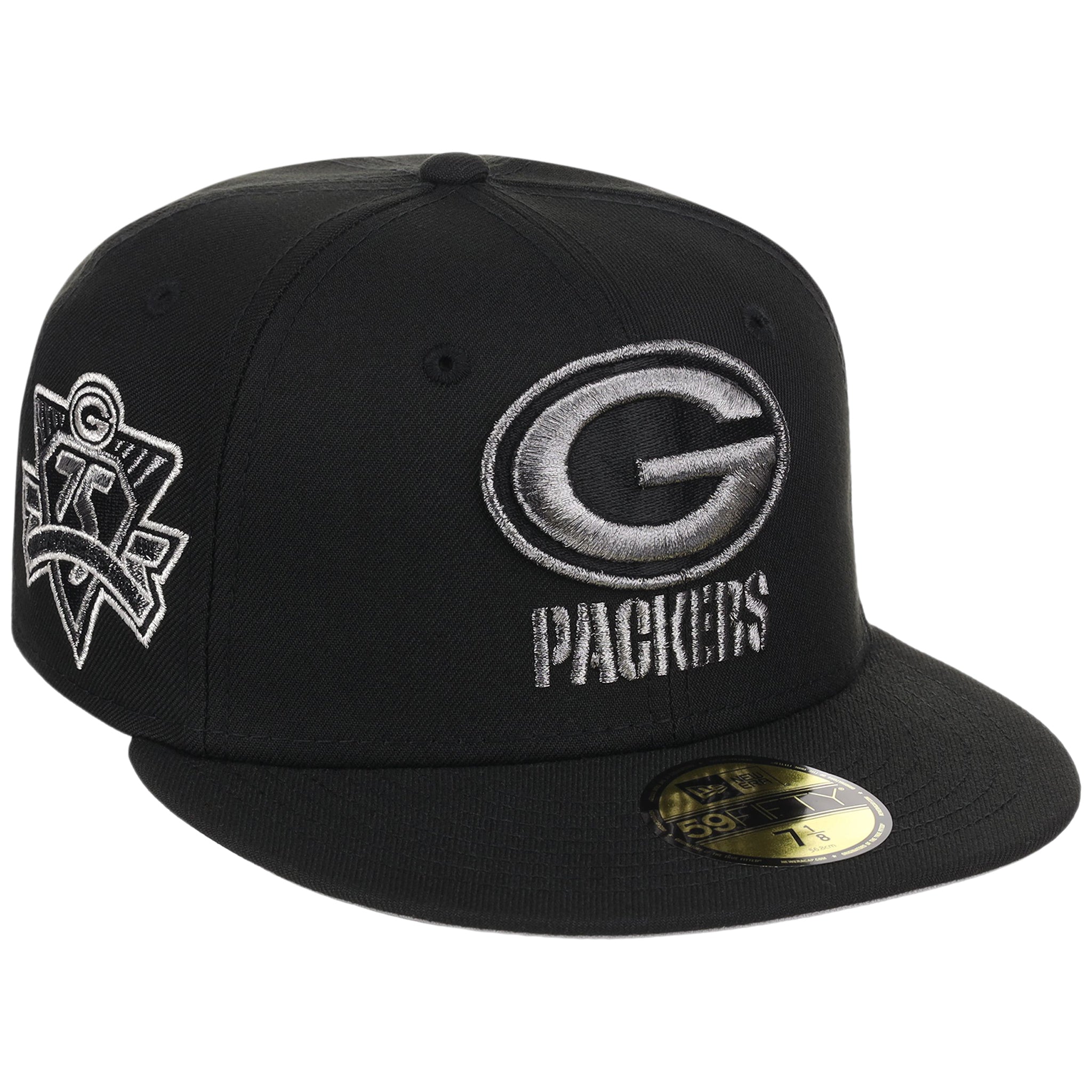 Green Bay Packers NFL Liquid Titanium New Era 59FIFTY