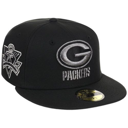 Green Bay Packers NFL Liquid Titanium New Era 59FIFTY