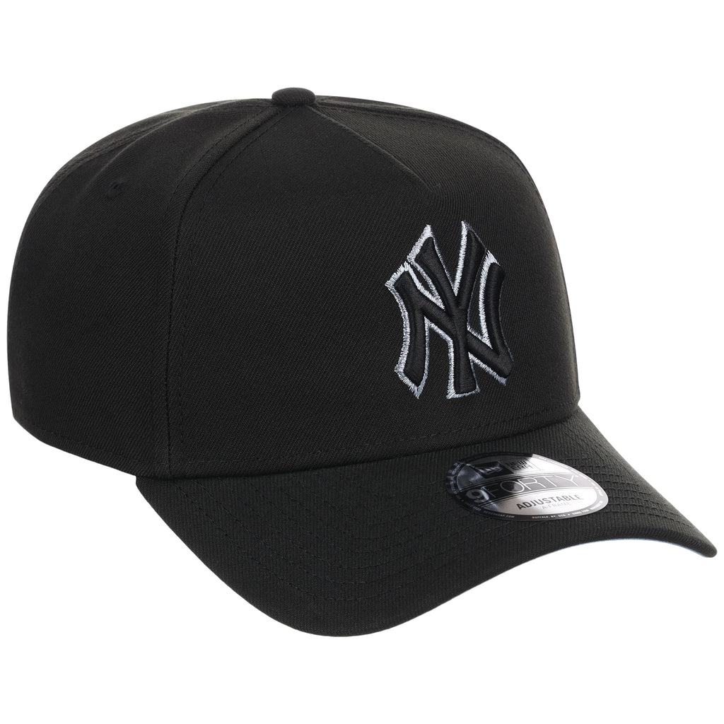 New York Yankees MLB Black Sky FASHION CORE New Era 9FORTY A-Frame