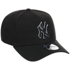 New York Yankees MLB Black Sky FASHION CORE New Era 9FORTY A-Frame