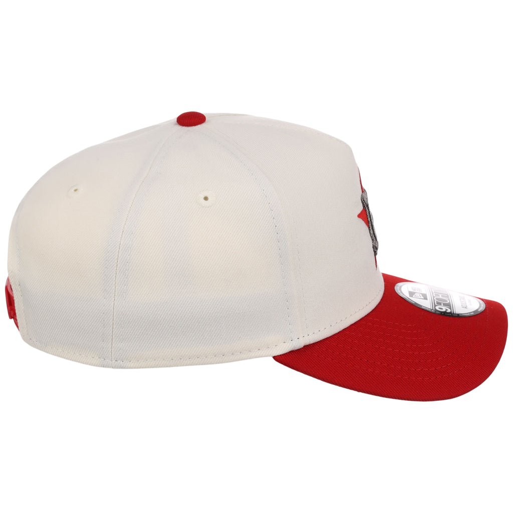 Houston Astros MLB Chrome x Red FASHION CORE New Era 9FORTY A-Frame