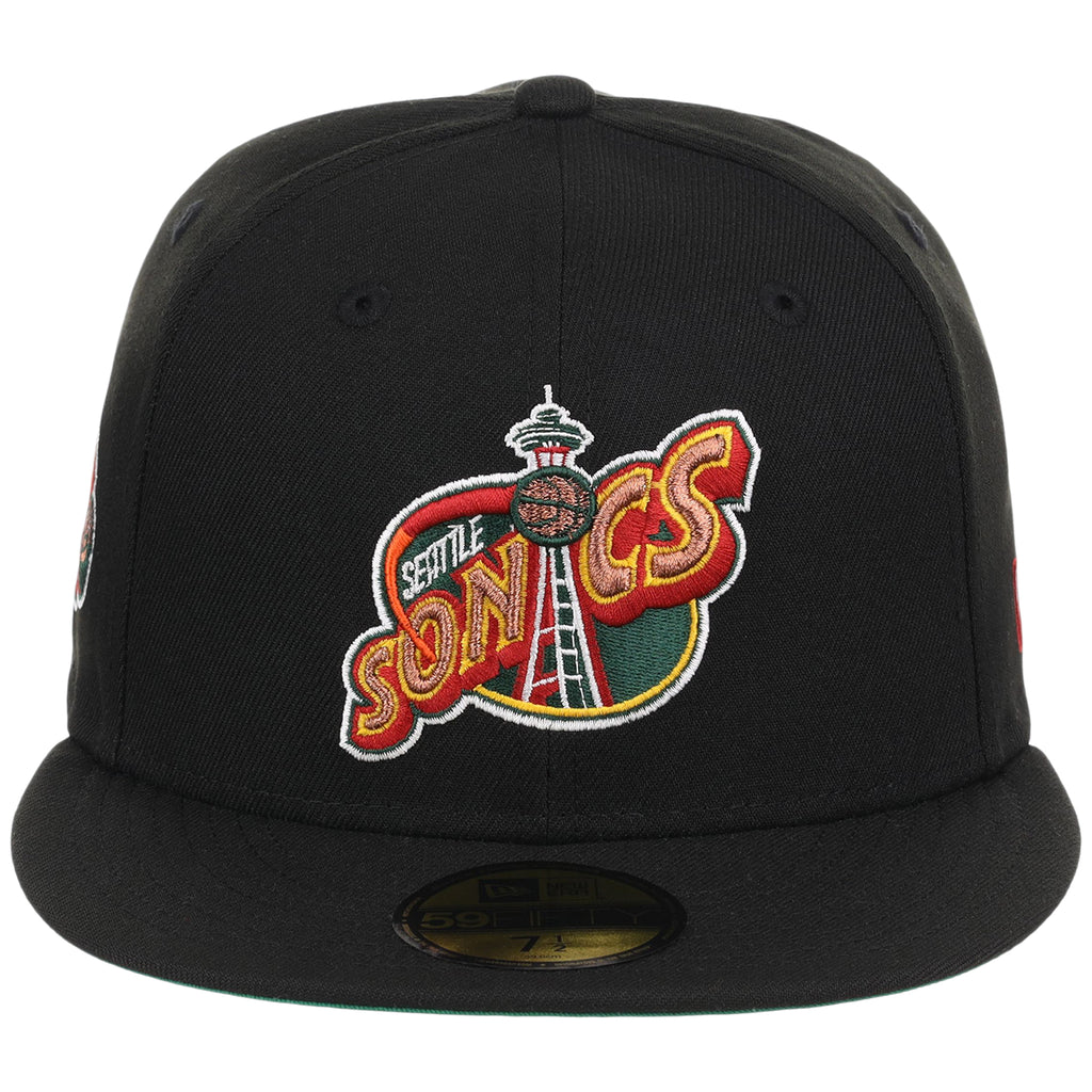 Seattle Supersonics NBA Black Dome New Era 59FIFTY