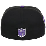Houston Texans Side A: Track One New Era 59FIFTY (Black/Purple) H-Town