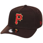 Pittsburgh Pirates MLB Burnt Wood FASHION CORE New Era 9FORTY A-Frame
