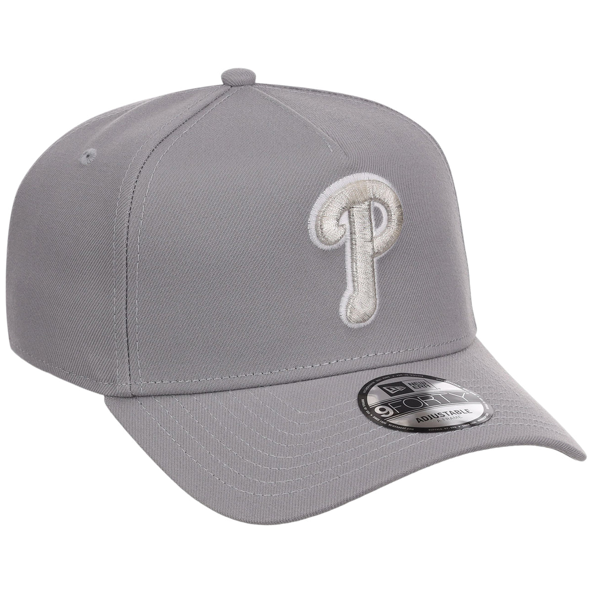Philadelphia Phillies MLB Gray x White FASHION CORE New Era 9FORTY A-Frame