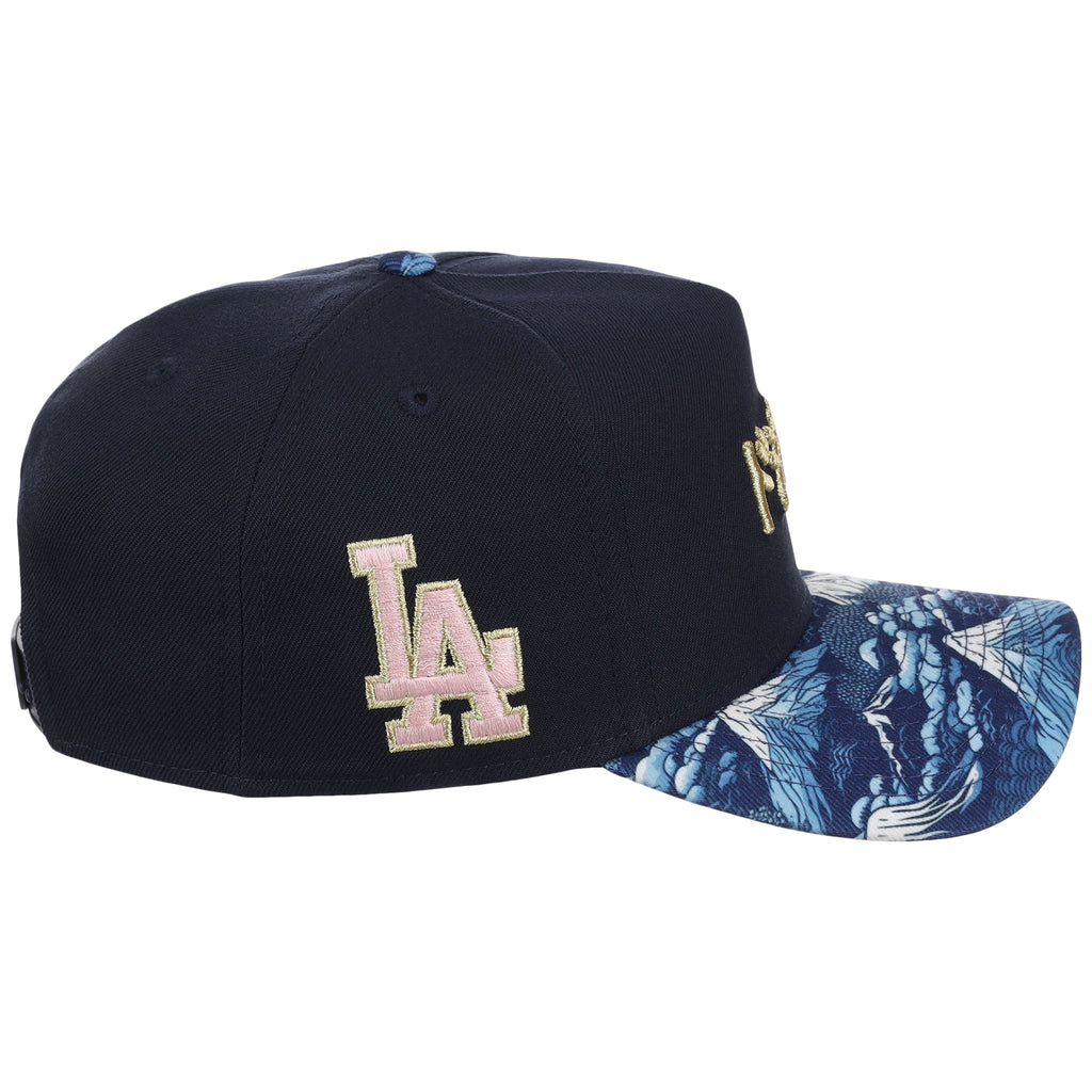 Los Angeles Dodgers Pacific Canvas New Era 9FORTY (Dark Royal/Multi)