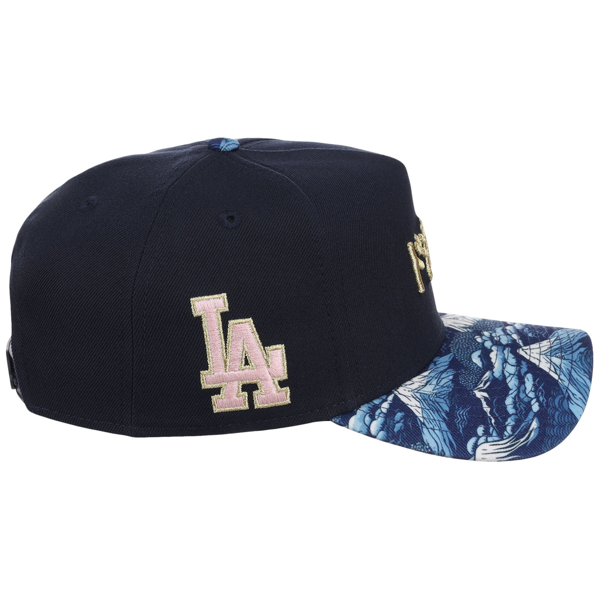 Los Angeles Dodgers Pacific Canvas New Era 9FORTY (Dark Royal/Multi)