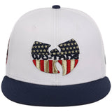Wu Tang Americana Fitted (White/Navy)