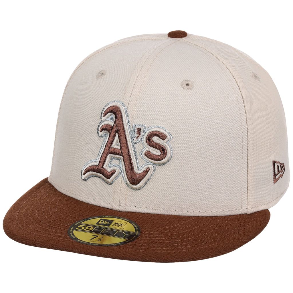 Oakland Athletics MLB Auburn Cream New Era 59FIFTY
