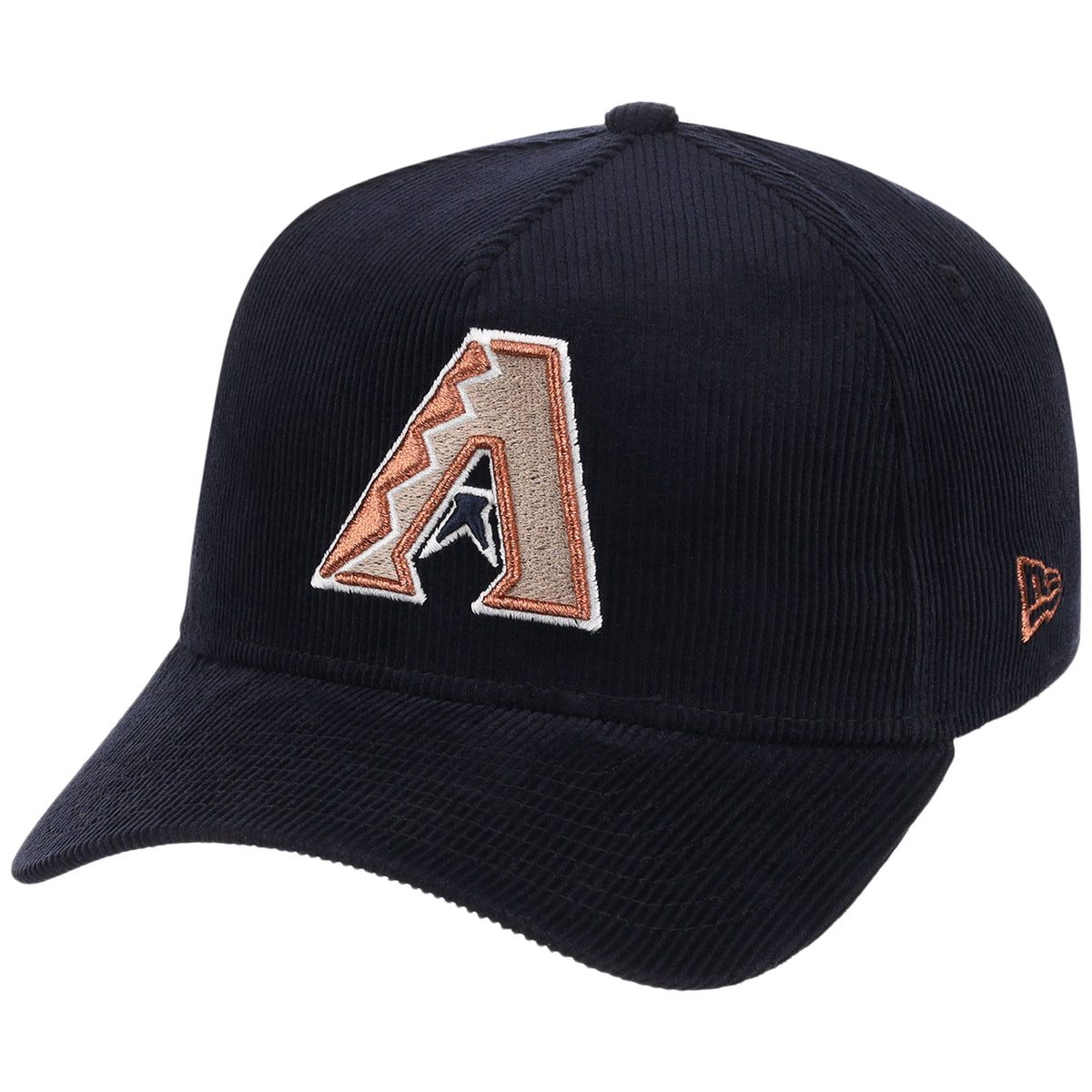 Arizona Diamondbacks MLB Navy Cord FASHION CORE New Era 9FORTY A-Frame