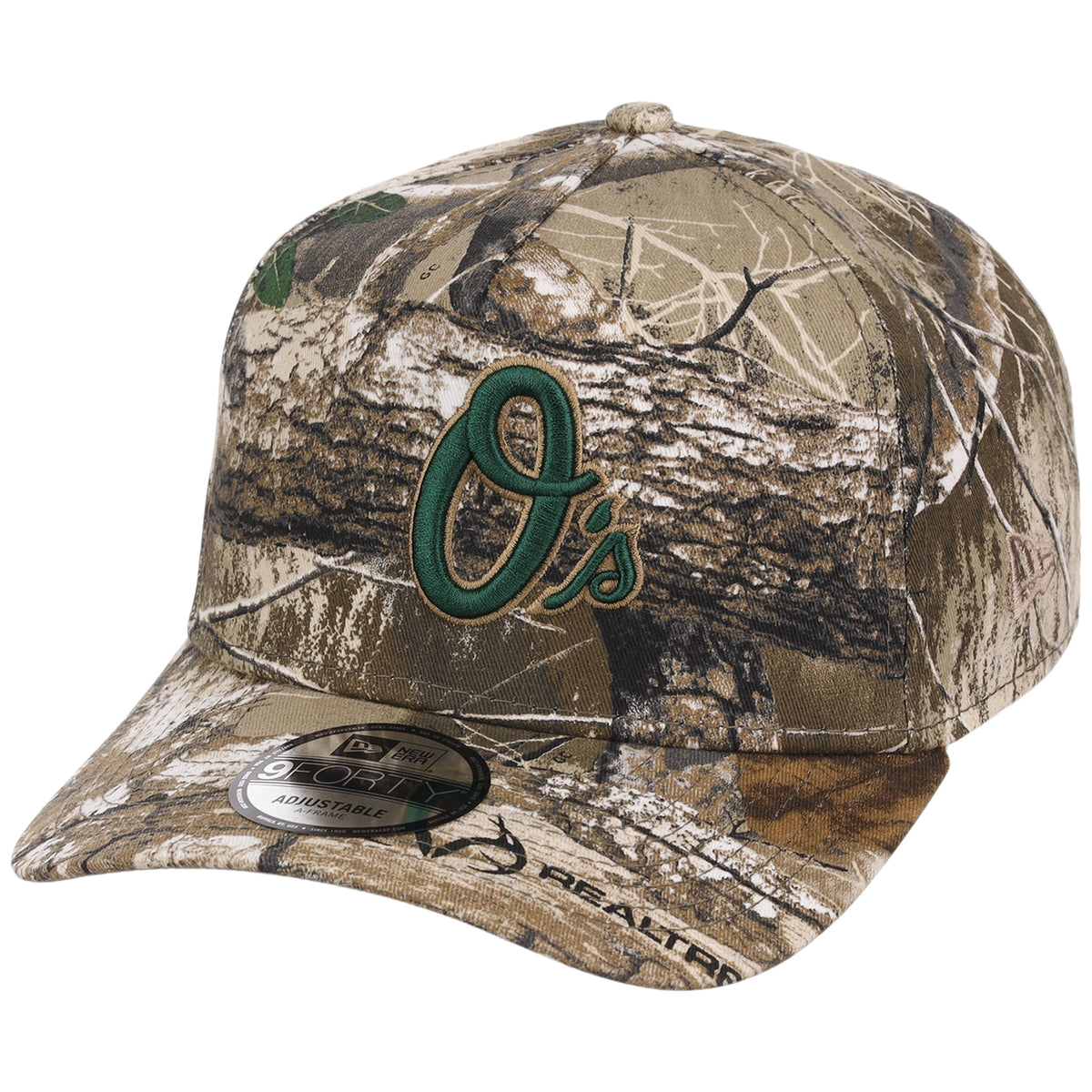 Baltimore Orioles MLB Realtree FASHION CORE New Era 9FORTY A-Frame