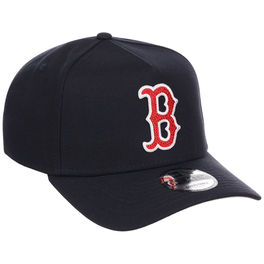 Boston Red Sox MLB Diamond Bling New Era 9FORTY A-Frame