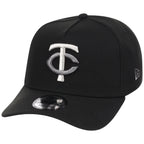 Minnesota Twins MLB Liquid Titanium New Era 9FORTY A-Frame