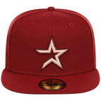 Houston Astros MLB Cooperstown Authentic Collection New Era 59FIFTY (Red/Red)