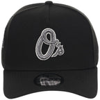 Baltimore Orioles MLB Liquid Titanium New Era 9FORTY A-Frame