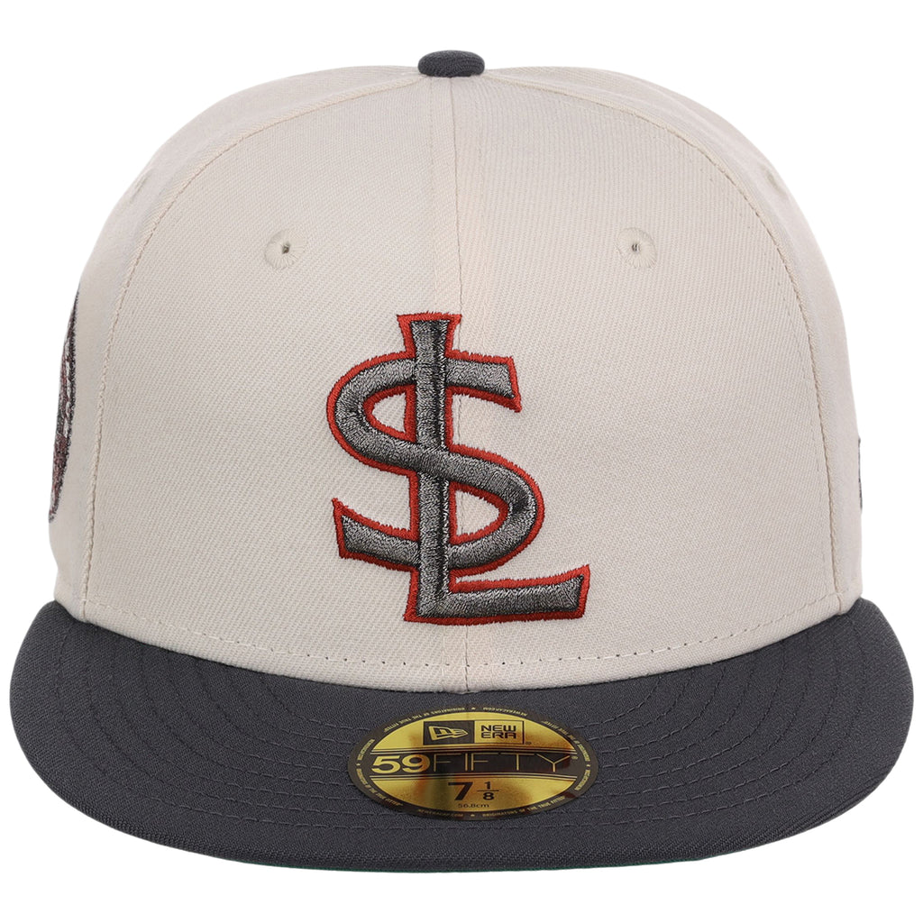 Salt Lake City Bees MLB Cream x Graphite New Era 59FIFTY – 5