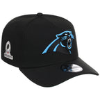 Carolina Panthers NFL Black Dome New Era 9FORTY A-Frame