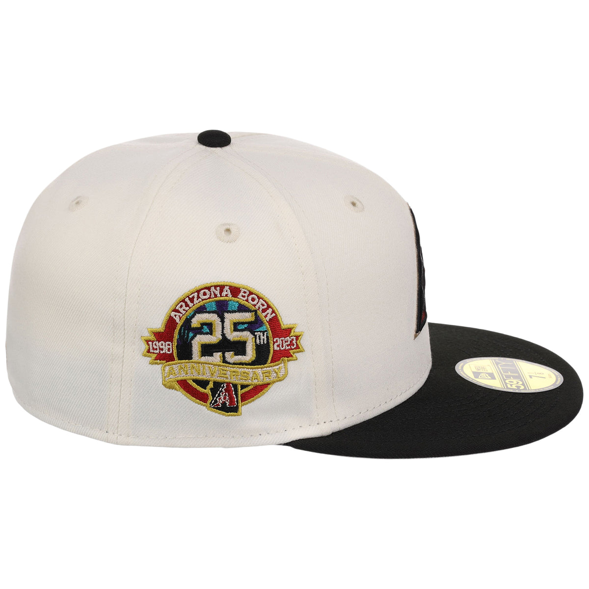 Arizona Diamondbacks Phoenix Crown the City New Era 59FIFTY (Chrome/Black)
