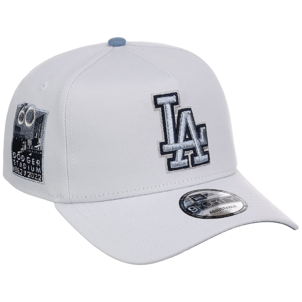 Los Angeles Dodgers MLB Silver Spur New Era 9FORTY A-Frame