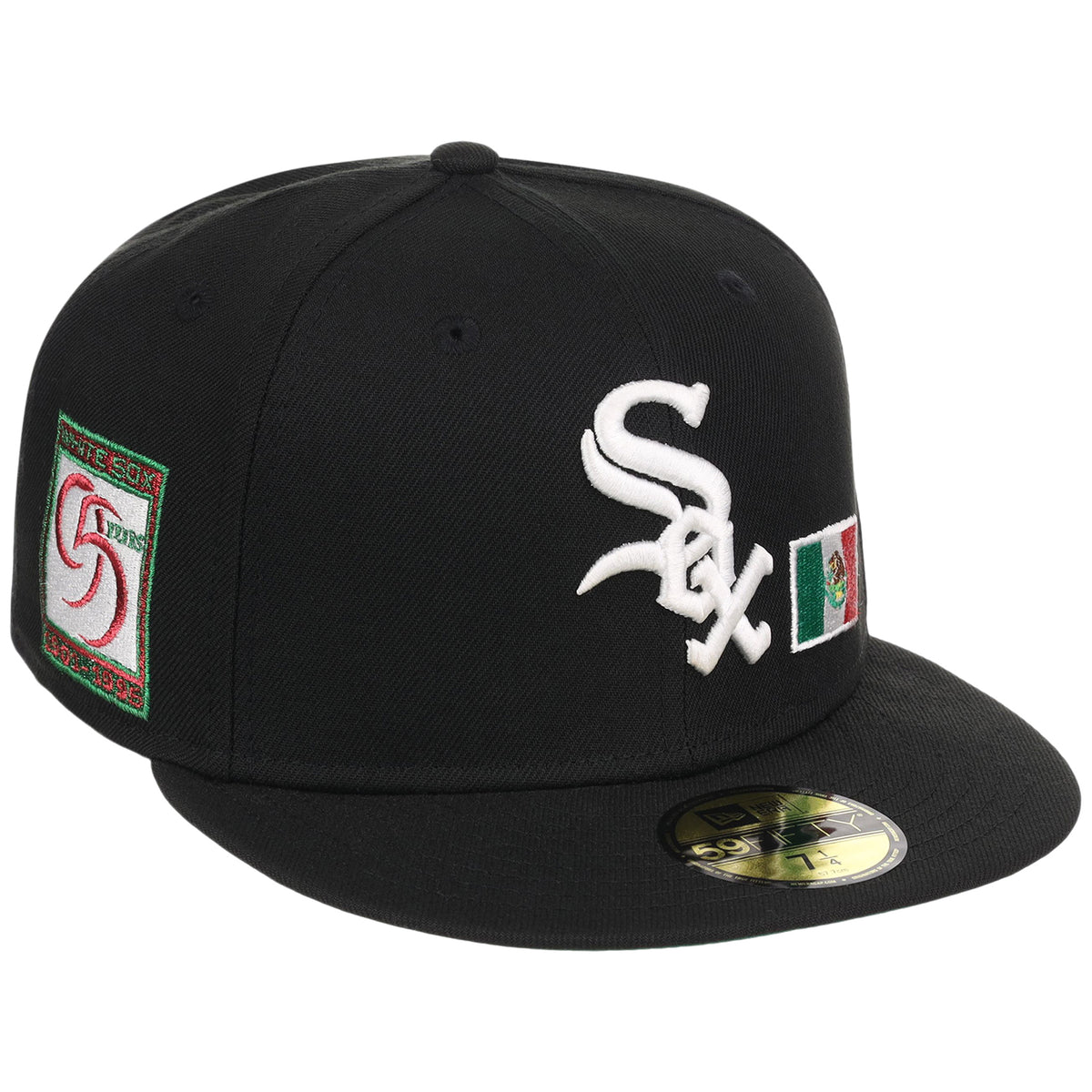 Chicago White Sox (Black/Black) Chicago Southside Crown the City New Era 59FIFTY