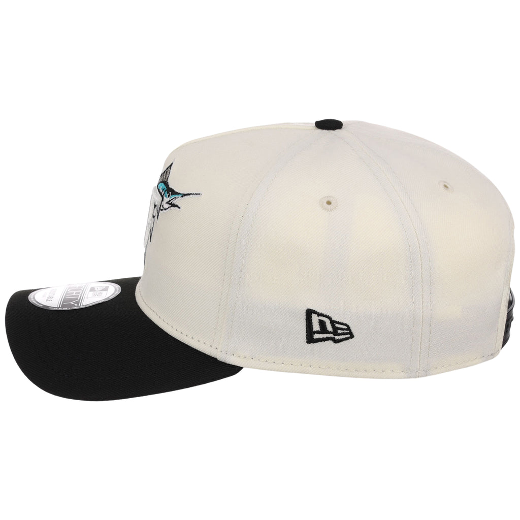 Miami Marlins MLB Chrome OTC Pop FASHION CORE New Era 9FORTY A-Frame