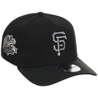 San Francisco Giants MLB Liquid Titanium New Era 9FORTY A-Frame