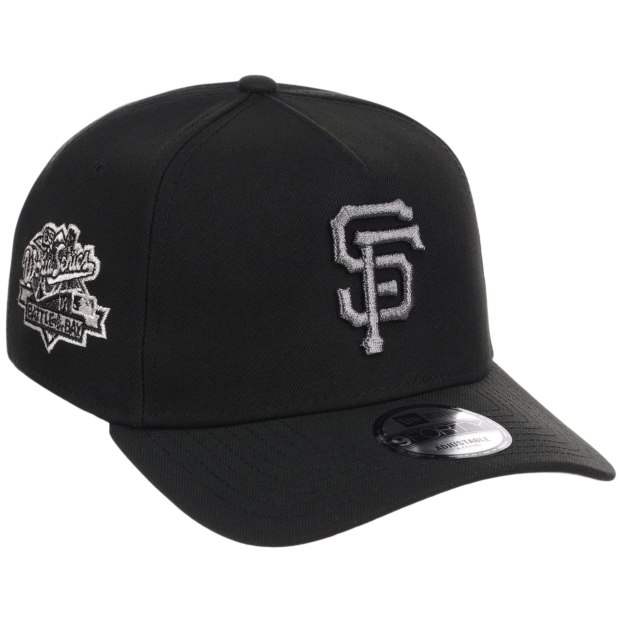 San Francisco Giants MLB Liquid Titanium New Era 9FORTY A-Frame