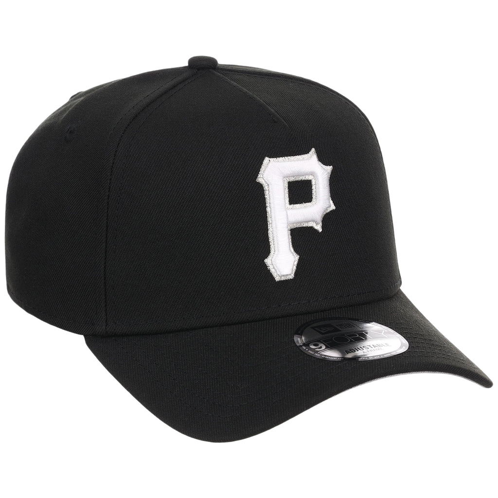Pittsburgh Pirates MLB Black x White FASHION CORE New Era 9FORTY A-Frame