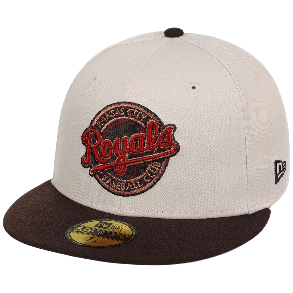 Kansas City Royals MLB Burnished Clay New Era 59FIFTY